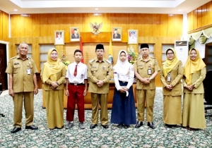 Najwa Umayra dan Fadhlan Fatoni Wakili Mempawah di OSN dan O2SN Tingkat Nasional