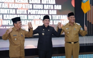 Pontianak, Kubu Raya dan Mempawah Jalin Kerja Sama Pengendalian Inflasi