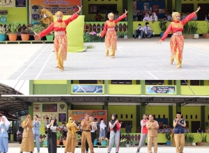Lomba Sekolah Sehat di SMA Negeri 1 Sungai Pinyuh
