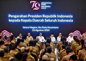 Pj Bupati Ismail Hadiri Pertemuan Bersama Presiden Jokowi di IKN