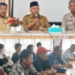 Pj Sekda Serahkan Bantuan untuk Korban Kebakaran di Pasar Mempawah