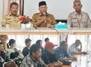 Pj Sekda Serahkan Bantuan untuk Korban Kebakaran di Pasar Mempawah