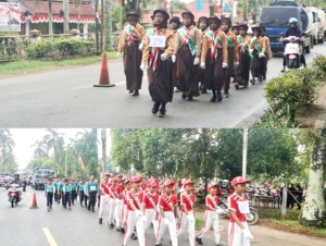 Peringati HUT Kemerdekaan RI ke-79, Dikporapar Mempawah Gelar Lomba Gerak Jalan Tingkat SD, SMP dan SMA