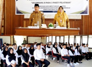 Pj Bupati Ismail Buka Pelatihan Vokasi dan Produktivitas Gelombang II