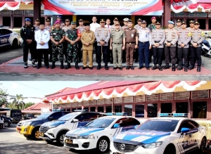 Gelar Pasukan Operasi Mantap Praja Kapuas 2024