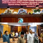 Pj Bupati Sampaikan Jawaban Pandangan Umum Fraksi pada Perubahan APBD 2024