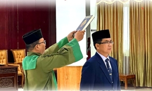 Pj Bupati Ismail Lantik Abdul Malik sebagai Pj Sekda Mempawah