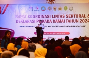 Deklarasi Pilkada Damai, Ani Sofian Ajak Jaga Kondusifitas