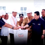 Presiden Jokowi Resmikan Injeksi Bauksit SGAR PT. BAI di Sungai Kunyit