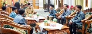 Pj Bupati Ismail Terima Audiensi IPNU Mempawah