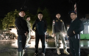 Pj Wali Kota Tinjau Genangan di Pontianak Tenggara dan Selatan