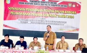 Camat Sintang Ajak Sukseskan Pilkada Serentak 2024