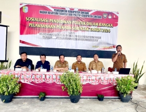 Kesbangpol Gelar Sosialisasi Pendidikan Politik