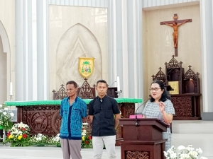 Kecamatan Sintang Raih Juara Pertama Lomba Mazmur OMK