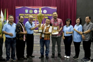 Sekda Tutup Kegiatan Pesparani Katolik I