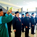 Bupati Lantik 18 Pejabat Eselon III, Satu Pejabat Tak Hadir