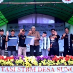 Bupati Deklarasikan Desa Sungai Beluh dan Merti Jaya sebagai Desa 3 Pilar STBM