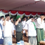 Bupati Jarot Ikuti Upacara Peringatan Hari Santri 2024