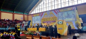 UNKA Wisuda 345 Mahasiswa, Kusnidar Harap Peningkatan SDM di Wilayah Timur Semakin Berkualitas