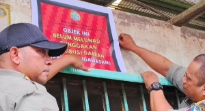 Diskumdag ‘Tandai’ 27 Kios dan Los Tunggak Sewa