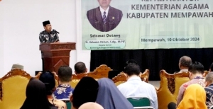 Pisah Sambut Kepala Kantor Kemenag Mempawah