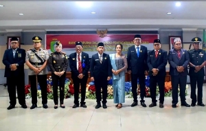 Sekda Kartiyus Ajak Anggota DPRD yang Baru Sukseskan Pilkada 2024