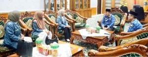 Pj Bupati Ismail Terima Audiensi IPPNU