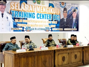 Pj Bupati Harap Training Center Lahirkan Kafilah MTQ yang Berkualitas
