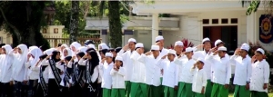 1.500 Santri Ikuti Upacara Hari Santri 2024 di Kantor Bupati Mempawah