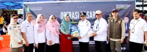 Pj Bupati Tinjau Operasi Pasar di Sebukit Rama Mempawah