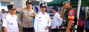 Pj Bupati Ismail Tinjau Operasi Pasar di Terminal Bus Sungai Pinyuh