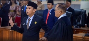 DPRD Gelar Paripurna Pengucapan Sumpah Janji Anggota Dewan