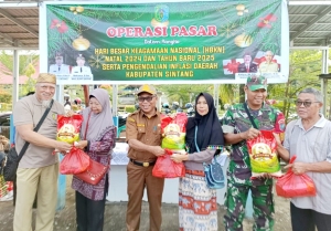Jelang Natal dan Tahun Baru 2025, Pemkab Sintang Gelar Operasi Pasar, Siapkan 1.500 Paket Sembako