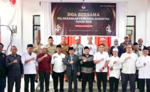 Mempawah Gelar Doa Bersama Lintas Agama, Pj Bupati Ismail Berharap Pilkada 2024 Berjalan Aman dan Lancar