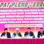 KPU Sintang Buka Rapat Pleno Terbuka Rekapitulasi Suara Pilkada 2024
