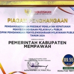 Mempawah Raih Opini “Kualitas Tertinggi” dari Ombudsman RI