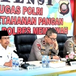 Pj Bupati Ismail Hadiri Rapat Asistensi Ketahanan Pangan di Polres Mempawah