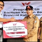 Bantu Ringankan Beban Warga Terdampak Banjir, Pj Bupati Ismail Terima 1.000 Paket Sembako