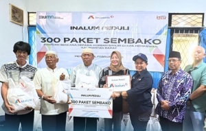 Solidaritas di Tengah Bencana: PT BAI dan PT Inalum Salurkan 300 Paket Sembako untuk Korban Banjir di Mempawah