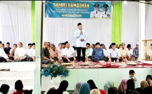 Safari Ramadan Wabup Juli di Masjid Nurul Yaqin