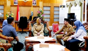 Bupati Erlina Terima Kunjungan Kepala BPJS Baru, Bahas Peningkatan Layanan Kesehatan