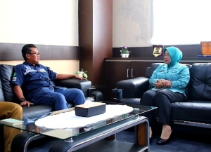 Bupati Erlina Gandeng PT Pelindo 2 untuk Genjot PAD dan Ekonomi Daerah