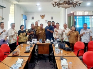 Bupati Bala Terima Audiensi LP3KD Sintang