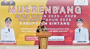 Bupati Sebut Kondisi Jalan di Sintang Memprihatinkan, Hanya 11 Persen dalam Keadaan Mantap
