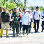 Wabup Juli dan Dandim 1201 Tinjau Langsung Pra-TMMD ke-124 di Sungai Purun Kecil