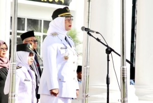 29 Tahun Otonomi Daerah, Bupati Erlina Ajak Perkuat Sinergi Pusat dan Daerah