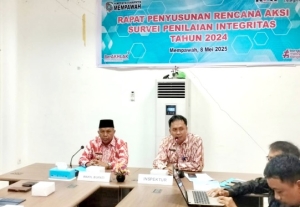 Rapat Tindak Lanjut SPI, Wabup Juli Soroti Kinerja OPD