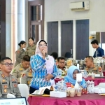 Bupati Erlina Hadiri Rakor Ketahanan Pangan dan Kesiapan Panen Raya Jagung Nasional