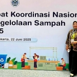 Bupati Erlina Hadiri Rakornas Pengelolaan Sampah