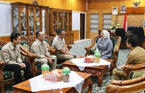 Audiensi Kepala BPN Mempawah, Bupati Erlina Dorong Sinergi Percepatan Pembangunan
